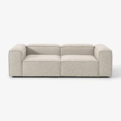 Westwing Linen Blend Modular Sofa Lennon (3-seater)