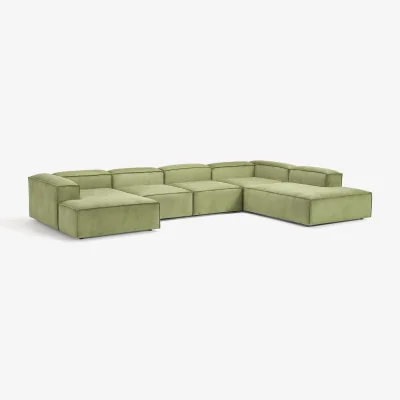 Westwing XL Corduroy Modular Sofa Lennon