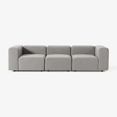 Westwing Bouclé Modular Sofa Lena (4-seater)