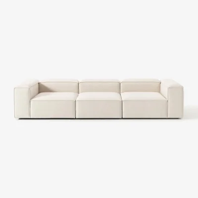 Westwing Linen Blend Modular Sofa Lennon (4-seater)