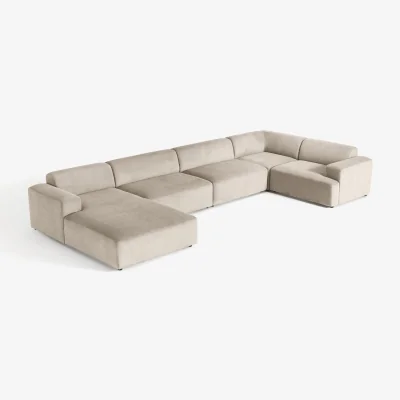 Westwing XL Corduroy Sofa Melva