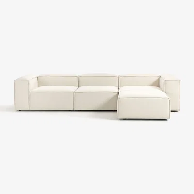 Westwing Modular Sofa Lennon (4-seater) with Ottoman (left/right)