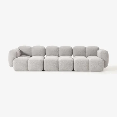 Westwing Bouclé Modular Sofa Tayla (4-seater)