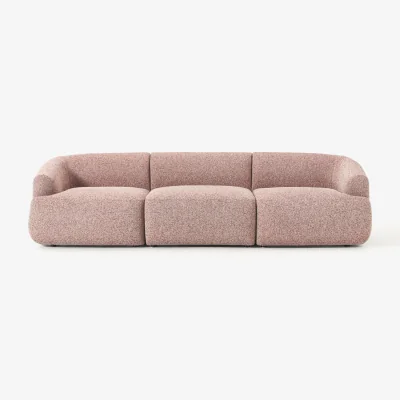 Westwing Modular Bouclé Sofa Sofia (3-seater)