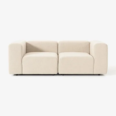 Westwing Bouclé Modular Sofa Lena (3-seater)