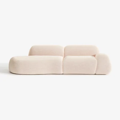 Westwing Modular Bouclé Chaise Wolke (3-seater)