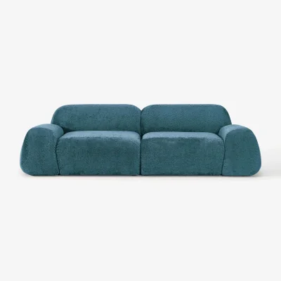 Westwing Modular Teddy-Bouclé Sofa Wolke (3-seater)