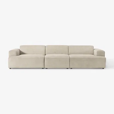 Westwing Corduroy Sofa Melva (4-seater)