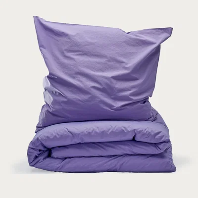 Bombinate.com Lavender Cotton Percale Duvet Set
