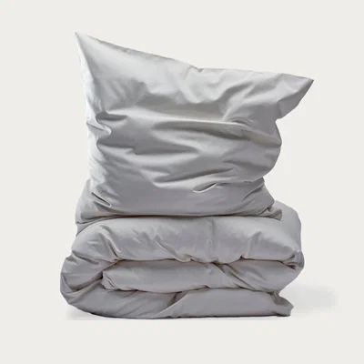 Bombinate.com Almond 400 Thread Count Sateen Duvet Set