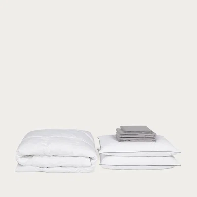 Bombinate.com Grey Move-in Set Excellence Winter Duvet