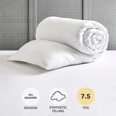 Dunelm Soft and Snug 7.5 Tog Duvet White