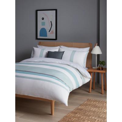 John Lewis John Lewis & Partners Felix Stripe Duvet Cover Set