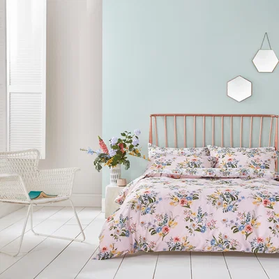 La Redoute Botanical Vintage Bloom Cotton Duvet Set