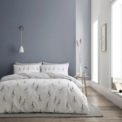 La Redoute Dapper Ducks Cotton Duvet Set