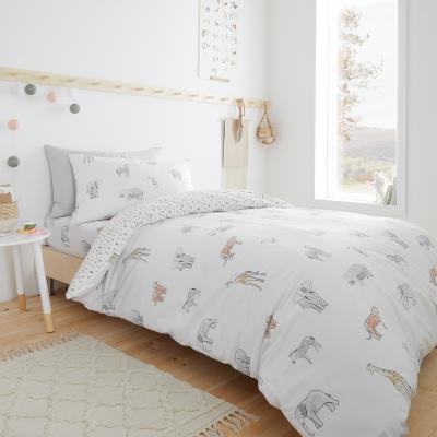 La Redoute Zoo Animals Cotton Duvet Set