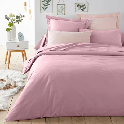 La Redoute Scenario Plain Cotton Duvet Cover
