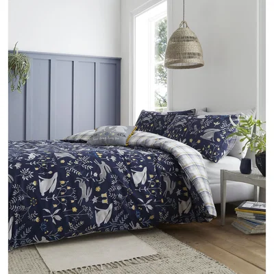 La Redoute Woodland Rabbits Easy Care Duvet Set