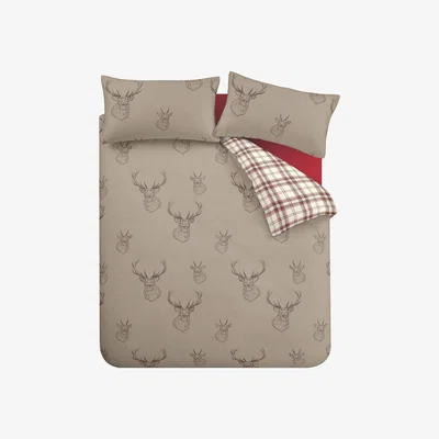 La Redoute Stag Easy Care Duvet Set
