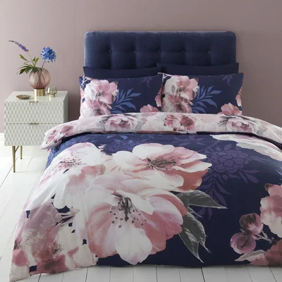 La Redoute Dramatic Floral Easy Care Duvet Set