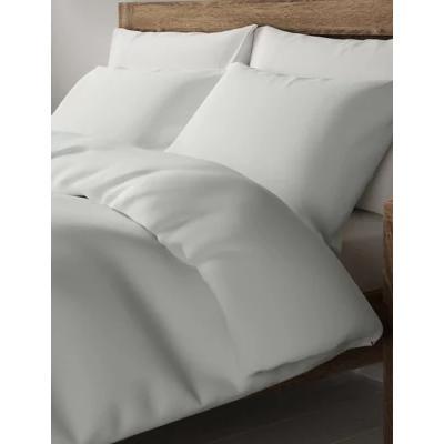 Marks & Spencer M&S Bamboo Blend Duvet Cover - SGL - Grey, Grey,Cream,Mid Blue