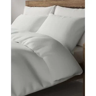 Marks & Spencer M&S Bamboo Blend Duvet Cover - SGL - Grey, Grey,Cream,Mid Blue