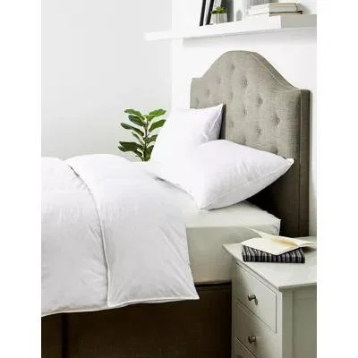 Marks & Spencer M&S Goose Feather & Down 13.5 Tog Duvet - SGL - White, White