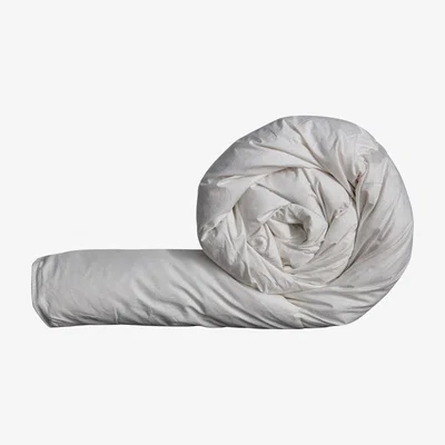 Olivia's Gallery Direct Simply Sleep White Goose Feather & Down Duvet / White / Single