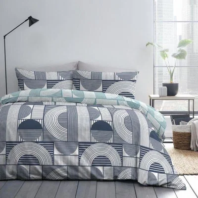 Downtown Fusion Cassidy Navy Duvet Set