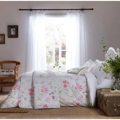 Downtown Sanderson Clemantine Pink Duvet Set