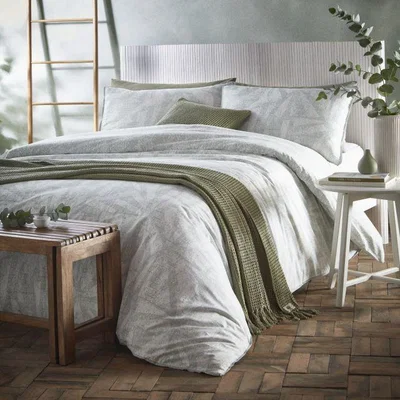 Downtown Appletree Addie Green Duvet Set