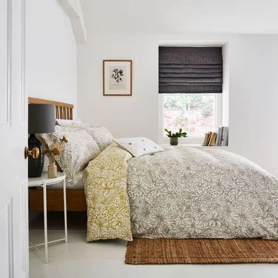 Downtown Sanderson Spring Garden Duvet Set Ivory