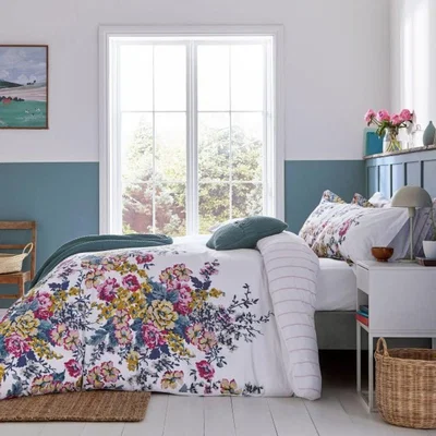 Downtown Joules Cambridge Floral Creme Duvet Set