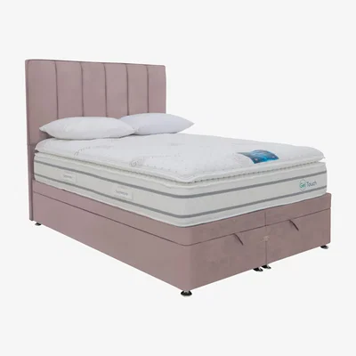 Furniture Village Sleepeezee - GelTouch 5000 End-lift Ottoman Divan Set - Super King