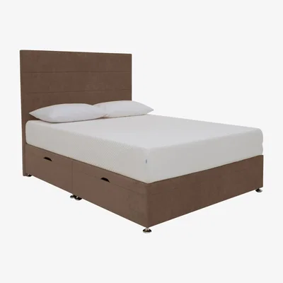 Furniture Village TEMPUR - Cloud Prime Side Ottoman Divan Set - Super King