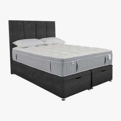 Furniture Village Millbrook - PureTech 3000 Pillow Top End Ottoman Divan Set - Super King - Black