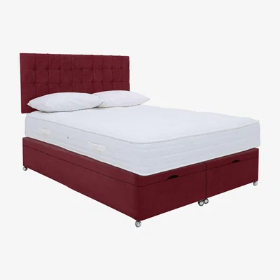 Furniture Village Sleep Story - Ergo 1000 End Ottoman Divan Set - Super King