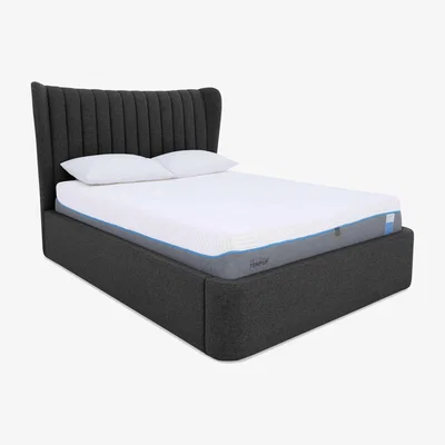 Furniture Village TEMPUR - Horton Ottoman Bed Frame - Super King - Slate