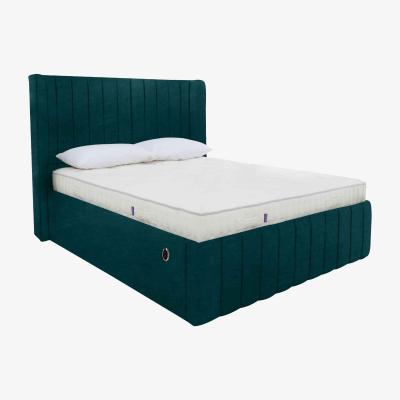Furniture Village Eira Low Foot End Electric Ottoman Bed Frame - Super King - Savannah Ocean