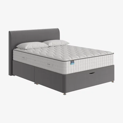 Furniture Village Silentnight - Geltex Luxe 2000 Half Ottoman Divan Set - Super King