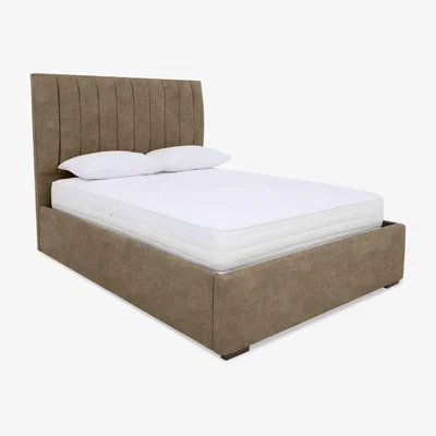 Furniture Village Sleep Story - Dickens Ottoman Bed Frame - Super King - Lace Caramel