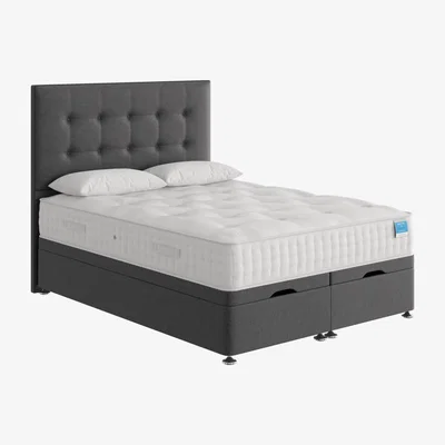 Furniture Village Sleep Story - Firm Sleep 1500 End Ottoman Divan Set - Super King