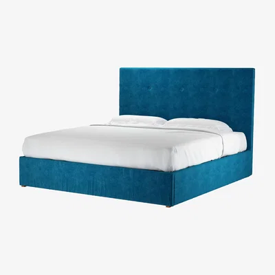 Sofa.com Avery 130cm Super King Ottoman Bed in Scuba Smart Velvet - sofa.com