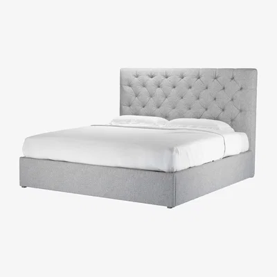 Sofa.com Rosalie 130cm Super King Ottoman Bed in Arctic Wolf Quartz - sofa.com
