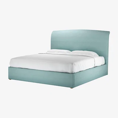 Sofa.com Thea Super King Ottoman Bed in Eucalyptus Smart Cotton - sofa.com