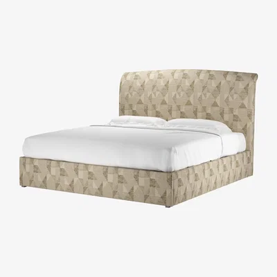 Sofa.com Thea Super King Ottoman Bed in Desert Pyramid Textured Weave - sofa.com