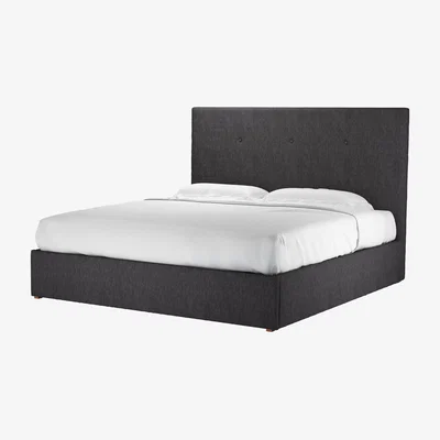 Sofa.com Avery 130cm Super King Ottoman Bed in Cadet Soft Chenille - sofa.com