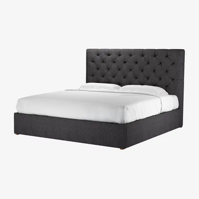 Sofa.com Rosalie 130cm Super King Ottoman Bed in Cadet Soft Chenille - sofa.com