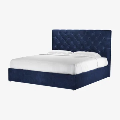 Sofa.com Rosalie 130cm Super King Ottoman Bed in Cruise Smart Velvet - sofa.com