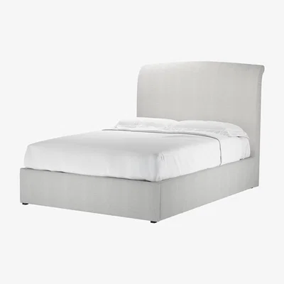 Sofa.com Thea Super King Ottoman Bed in Port Royal Aquaclean Clever Chenille